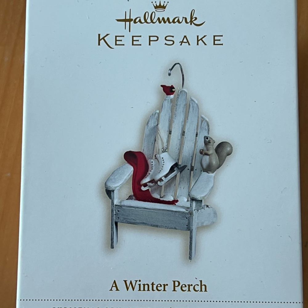 Hallmark Keepsake 'A Winter Perch' Ornament